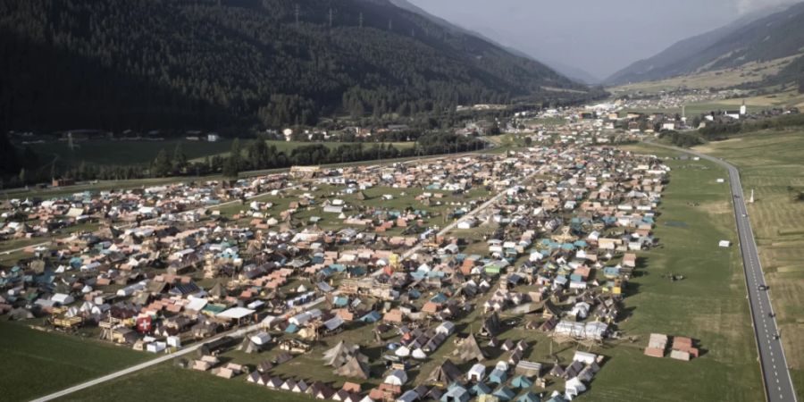 Vor einem Jahr fand in der Schweiz ein ähnlich grosses nationales Lager mit 35'000 Jugendlichen in Goms VS statt. (Archivbild)