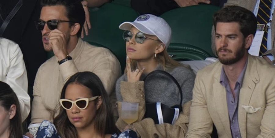 In Wimbledon war Ariana Grande kaum wiederzuerkennen.