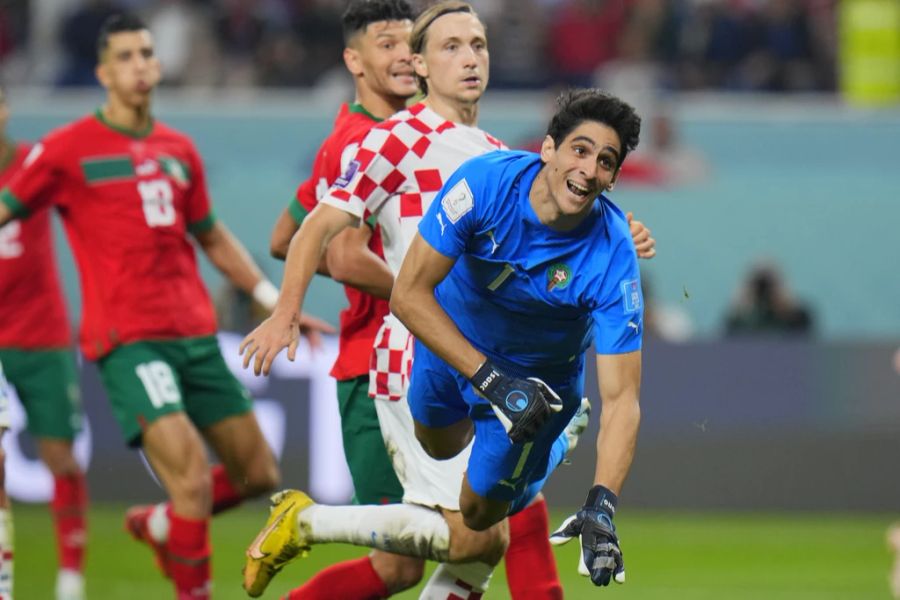 Yassine Bounou hat an der WM im Tor von Marokko überzeugt.