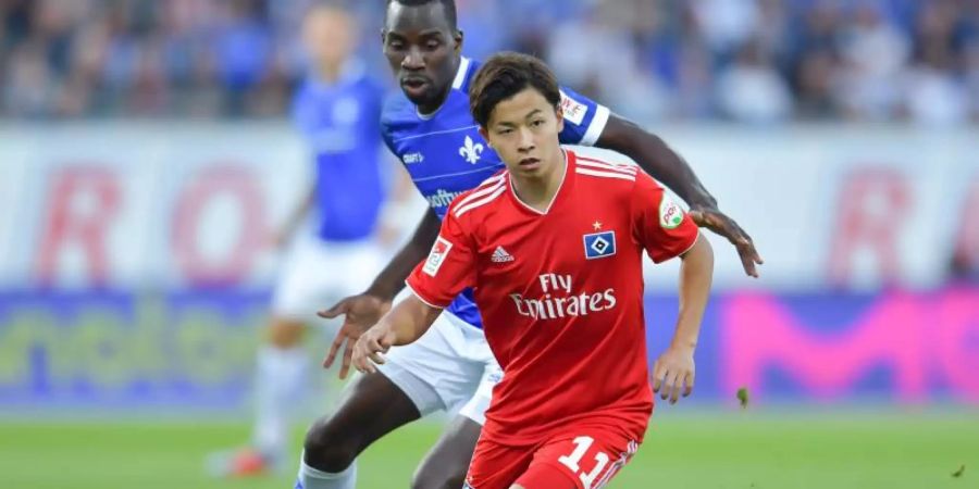 Verlässt den HSV und wechselt nach Belgien: Tatsuya Ito. Foto: Uwe Anspach