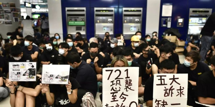 Hongkong Demonstrationen