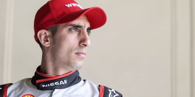Sebastien Buemi während einer Medienkonferenz zum Julius Bär E-Prix 2019. Sebastien Buemi