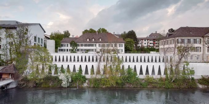 Blick auf den Ersatzneubau für das Tanzhaus Zürich. Tanzhaus Zürich