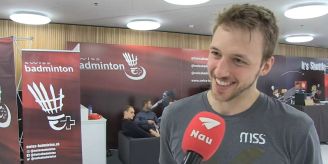 Swiss Badminton - Erster und letzter Match für Christian Kirchmayr Swiss Badminton - Erster und letzter Match für Christian Kirchmayr
