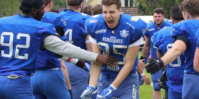 American Football - Zürich Renegades sichern sich den ersten Platz
