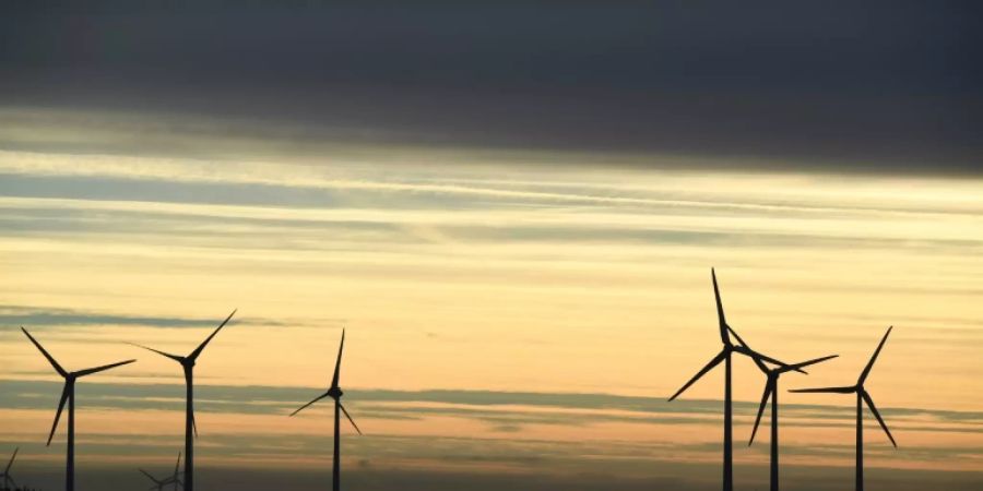 Windkraftanlagen in Bornholt