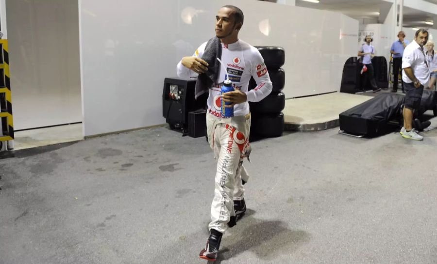 Lewis Hamilton Singapur 2012