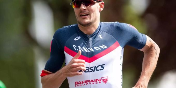 Jan Frodeno will beim Ironman70.3 Kraichgau seinen Vorjahressieg wiederholen. Foto: Marius Becker Jan Frodeno will beim Ironman70.3 Kraichgau seinen Vorjahressieg wiederholen. Foto: Marius Becker