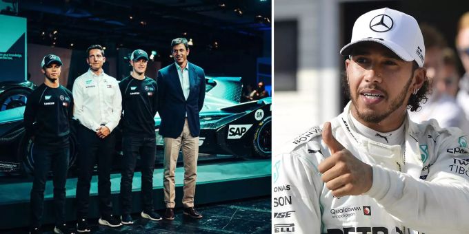 Das neue Formel-E-Team von Mercedes könnte Lewis Hamilton anlocken. Lewis Hamilton Formel E