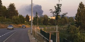 Brand Pratteln Chemiefabrik