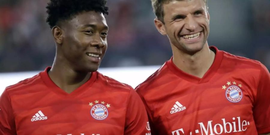 Von Los Angeles geht es für die Bayern-Spieler zum nächsten Testspiel in Houston - gegen Real Madrid. Foto: Marcio Jose Sanchez/AP