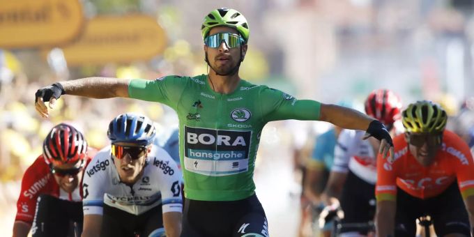 Peter Sagan holt sich die Mittwoch-Etappe der Tour de France. Tour de France