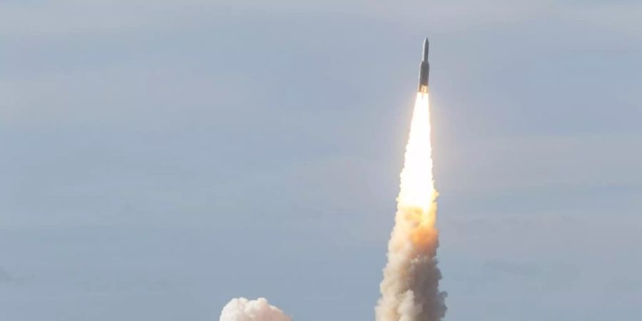 Start der Ariane-5-Rakete mit EDRS-C an Bord
