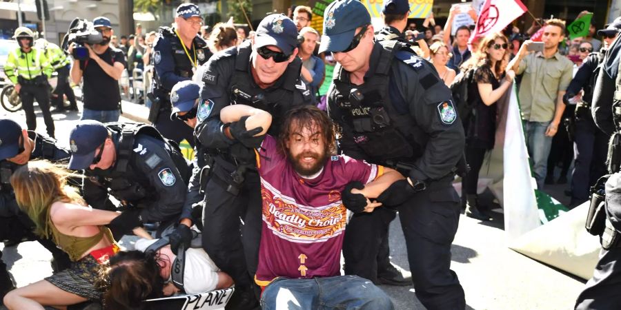 Klima-Protest Brisbane