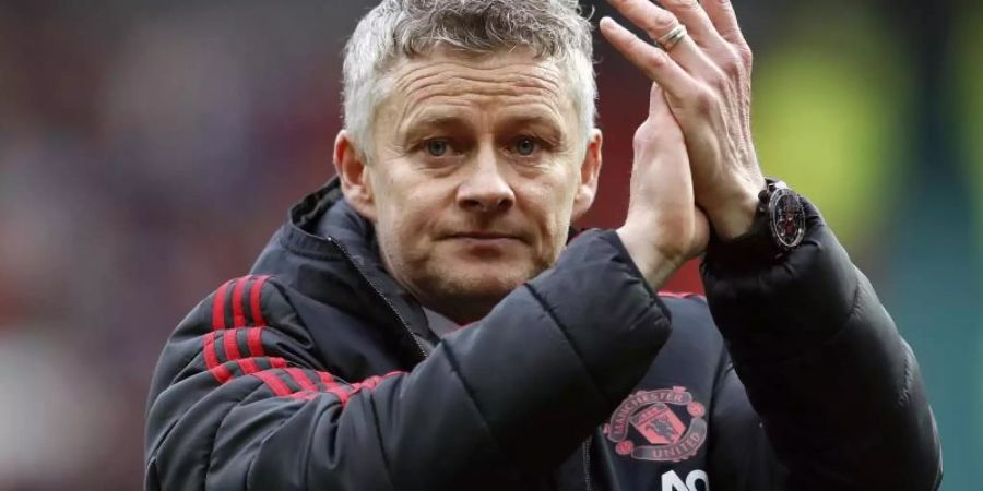 Ole Gunnar Solskjaer ist der Coach von Manchester United. Foto: Martin Rickett/Press Association