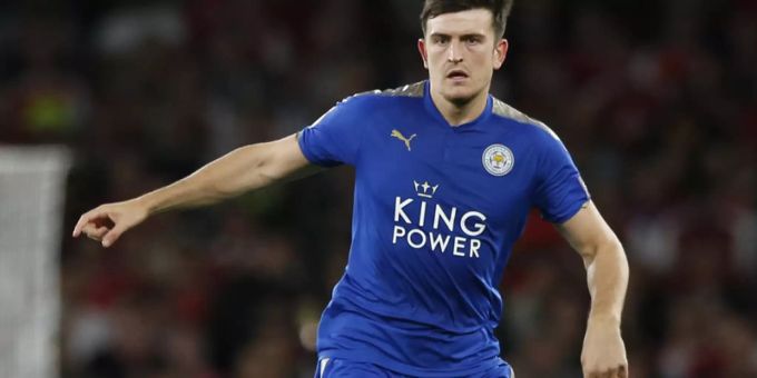 Manchester United verpflichtet Harry Maguire von Leicester City. Harry Maguire Manchester United