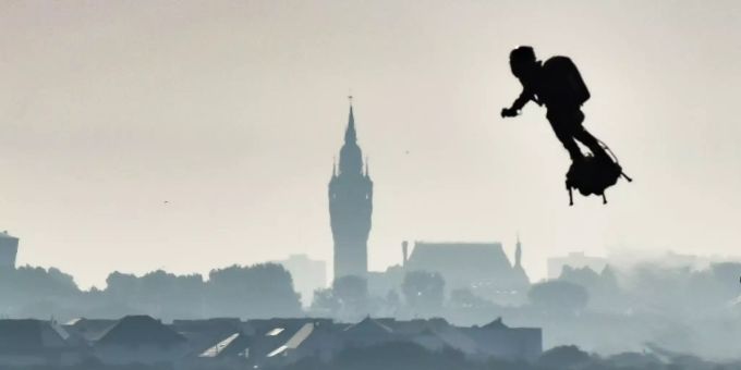 St Margaret's Bay - «Fliegender Mann» Franky Zapata überquert Ärmelkanal