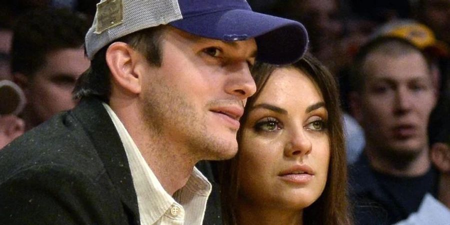 Ashton Kutcher und Mila Kunis unterstützen die Kriegsopfer. Foto: Michael Nelson/epa/dpa