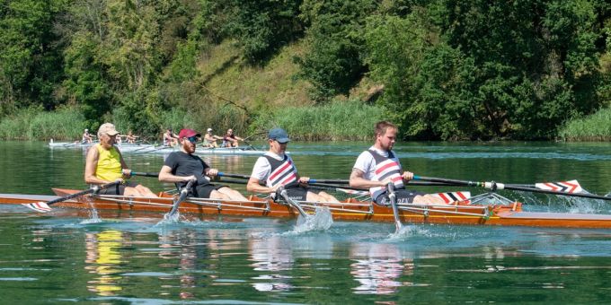 Ruderclub Baden: Im Holzboot an der Clubregatta 2021 - Baden Ruderclub Baden: Im Holzboot an der Clubregatta 2021 - Baden