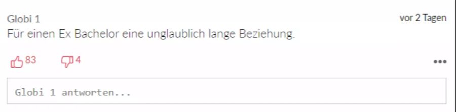 Für Bachelor-Verhältnisse hätten die beiden doch eine lange Beziehung gehabt.