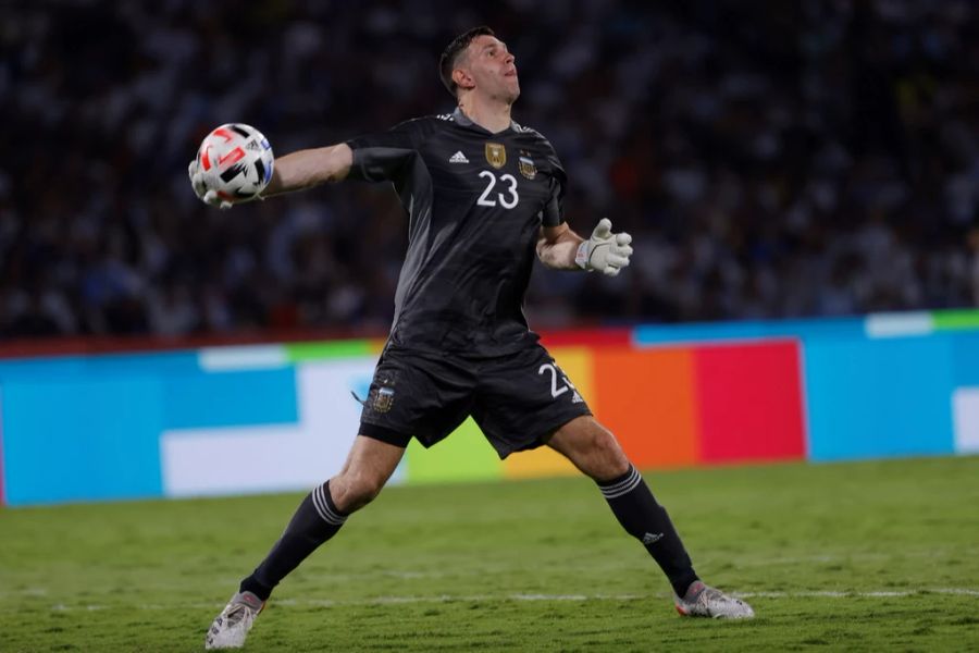 Goalie von Argentinien auch bei der WM 2022.