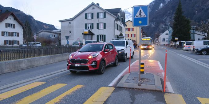 Verkehrsunfall in Näfels Verkehrsunfall in Näfels