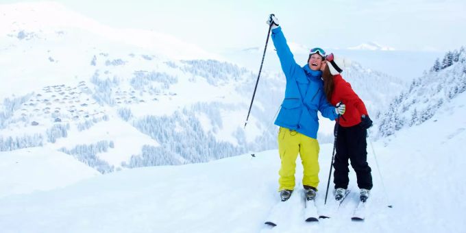 Wintersportler dürfen sich freuen: Diese Woche gibt es in den Bergen perfektes Wetter. Wetter