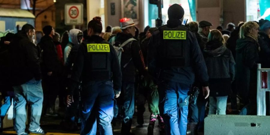 Protest Anfang Januar in Berlin