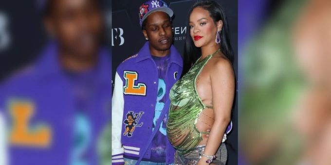 Outfit-Hingucker - Rihannas funkelnder Auftritt mit Babybauch