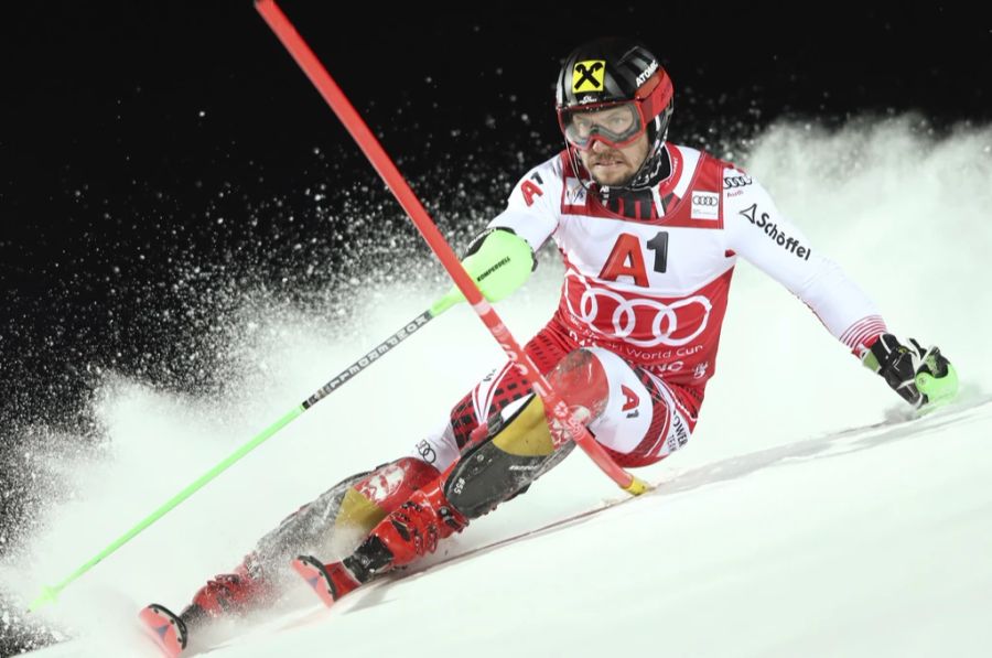 Marcel Hirscher in Action.