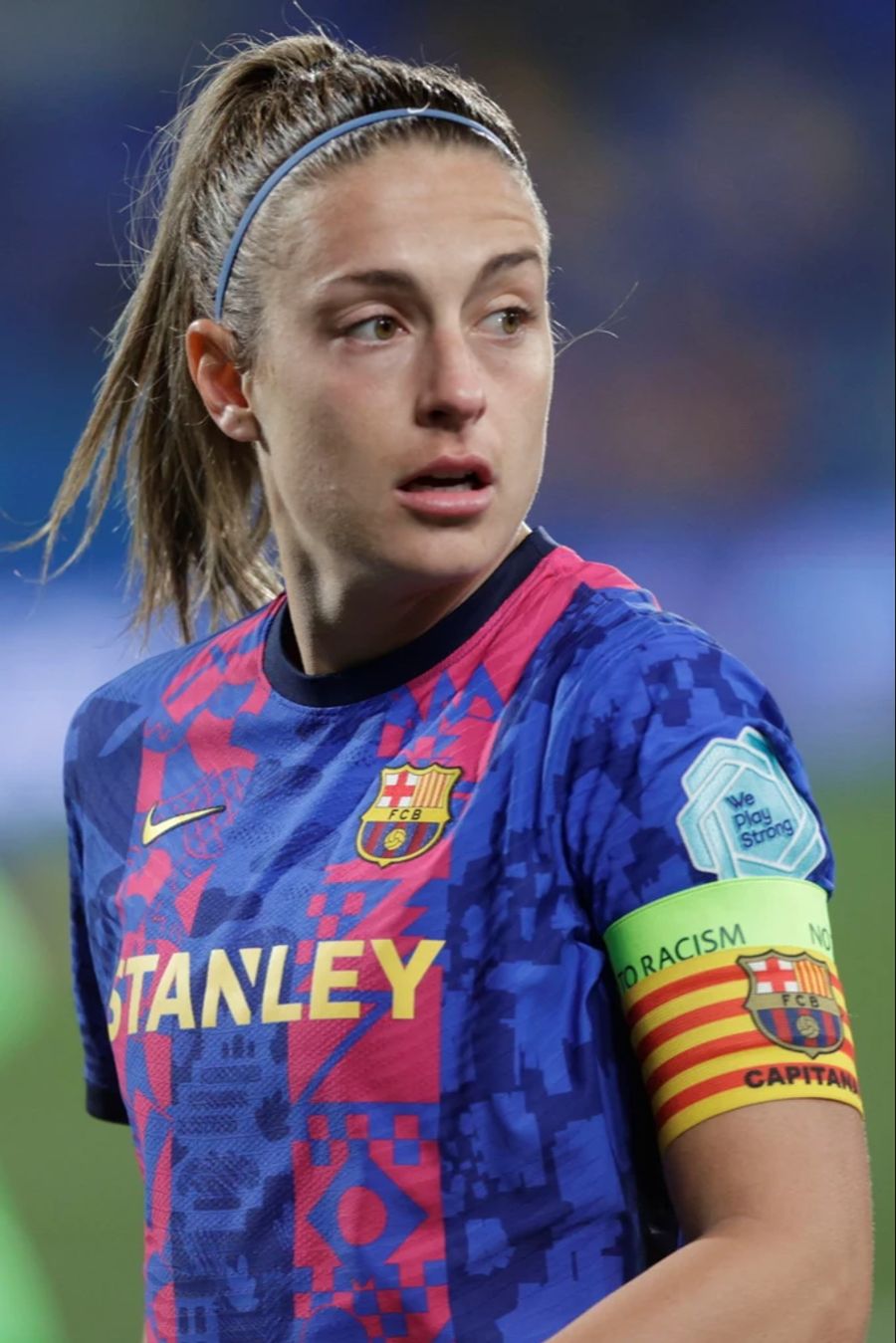 Alexia Putellas vom FC Barcelona erhält von der Fifa die Auszeichnung zur Weltfussballerin.