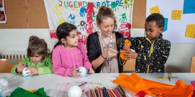 Das Aargauer Jugendrotkreuz setzt sich mit verschiedenen Aktivitäten für die Förderung und Integration benachteiligter Kinder und junger Erwachsener ein. Jugendrotkreuz