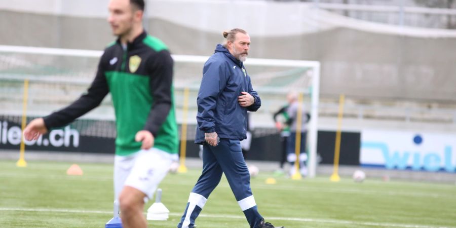 SC-Kriens-Trainer René van Eck. - Kriens