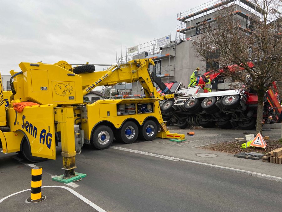 Verletzt wurde niemand, es entstand jedoch ein grosser Sachschaden.