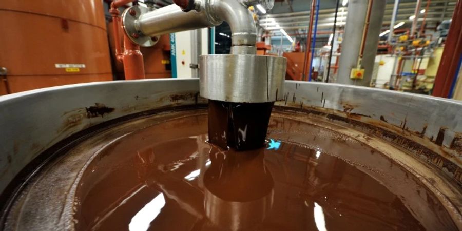 Schokoladenproduktion