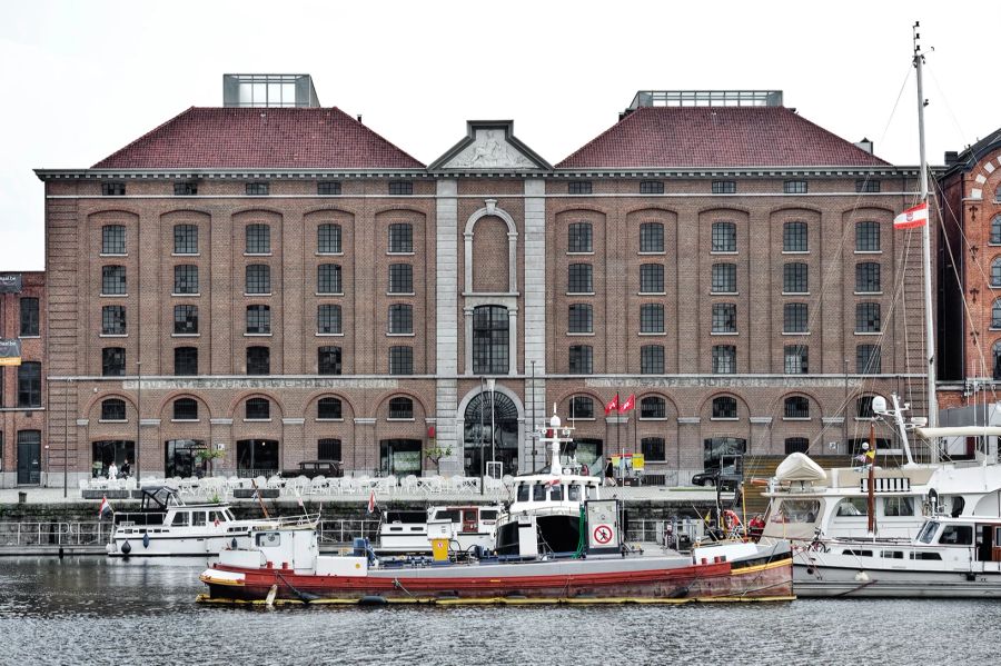 Hafen VIertel Lagerhaus Stadtarchiv Schiff