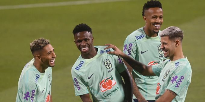 Arroganz-Anfall? - Brasil-Stars studierten bereits zehn Torjubel ein