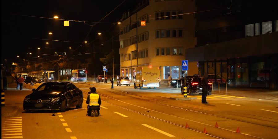 Unfall Badenerstrasse