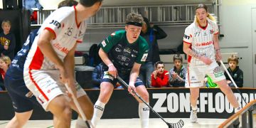 UHC Thun beim Spiel gegen die Red Devils