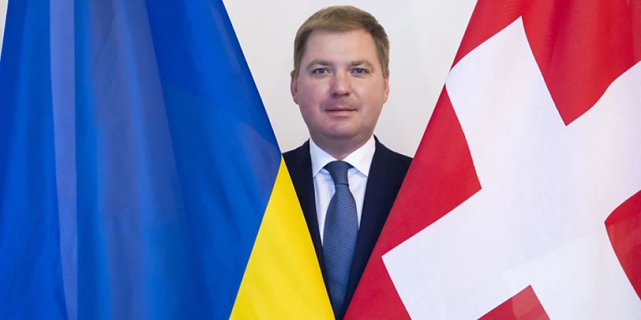 Die Schweiz gehöre bei der Unterstützung der Ukraine zu den zehn wichtigsten Ländern, sagte der ehemalige ukrainische Botschafter für die Schweiz, Artem Rybchenko, gegenüber «CH Media». Allerdings brauche es neue Instrumente gegen Oligarchengelder. (Archivbild)