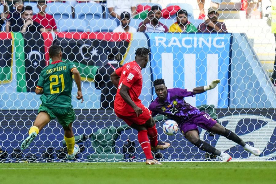 Der in Kamerun geborene Nati-Stürmer erzielt im Startspiel der WM 2022 den einzigen Treffer.