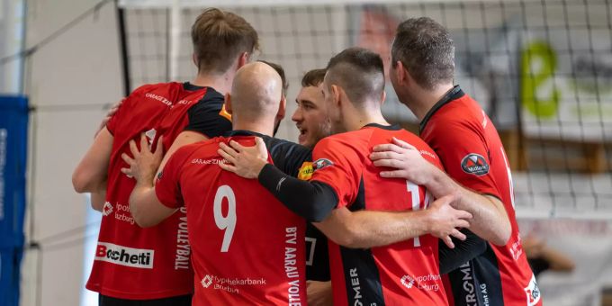 Die BTV Aarau Volleyball Herren