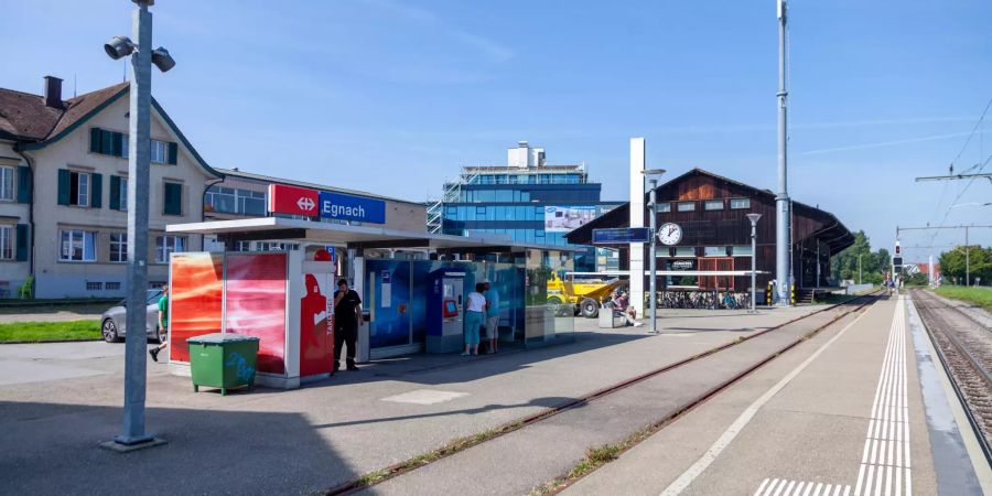 Bahnhof Egnach.