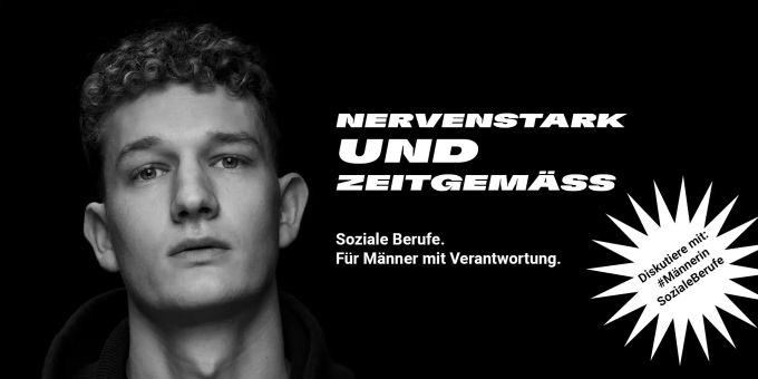 Christian ist Kinderbetreuer. Männer in sozialen Berufen