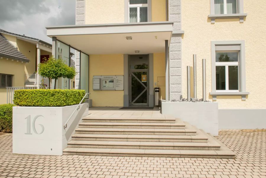 Gemeindehaus in Unterlunkhofen im Kanton Aargau.