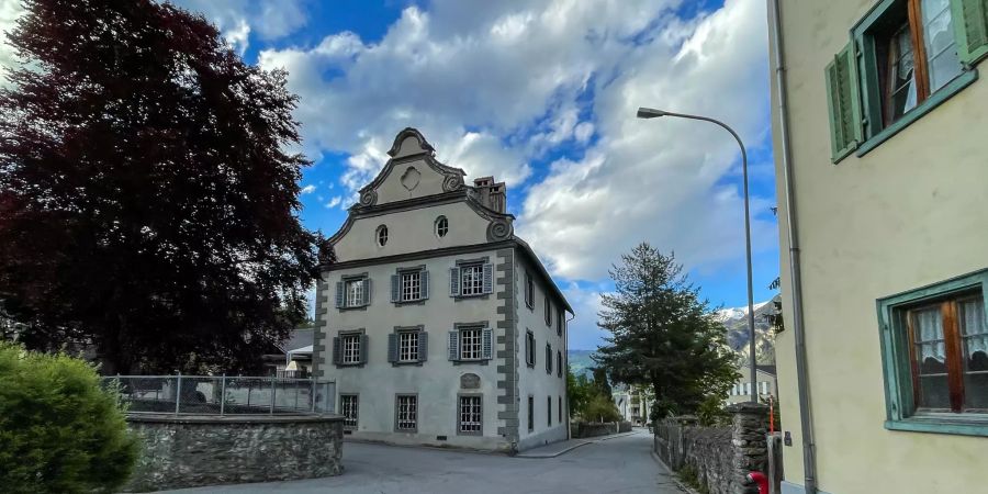 Die untere Gasse in Thusis.