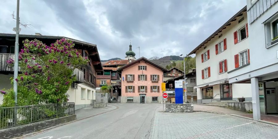 Dorfzentrum Schiers.