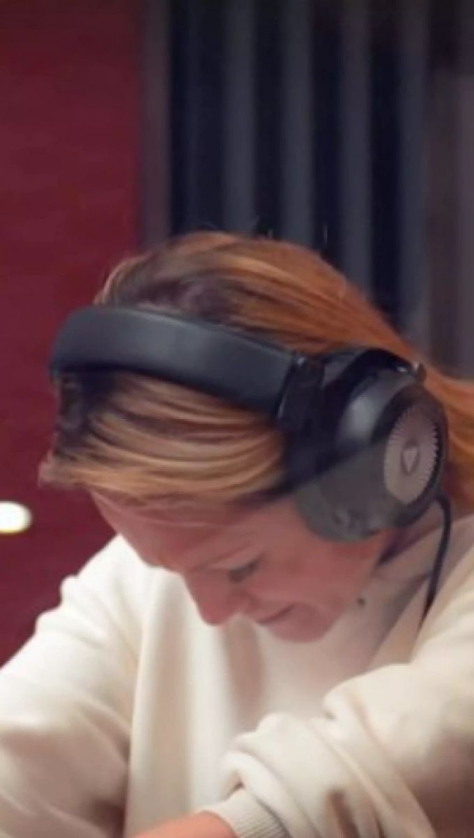 Hier übermannt es Helene Fischer. Helene Fischer