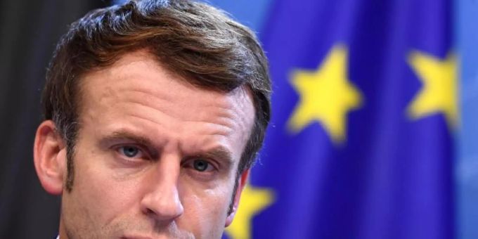 Der französische Präsident Emmanuel Macron beim EU-Gipfel in Brüssel. Foto: John Thys/Pool AFP/AP/dpa Der französische Präsident Emmanuel Macron beim EU-Gipfel in Brüssel. Foto: John Thys/Pool AFP/AP/dpa