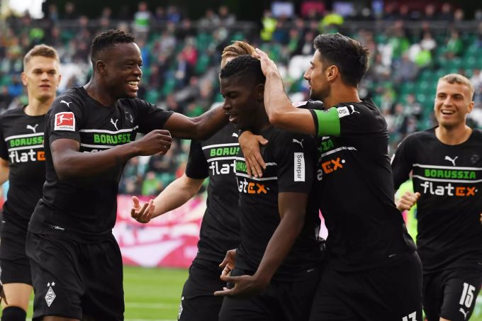 Denis Zakaria im Spiel gegen den VFL Wolfsburg. Denis Zakaria